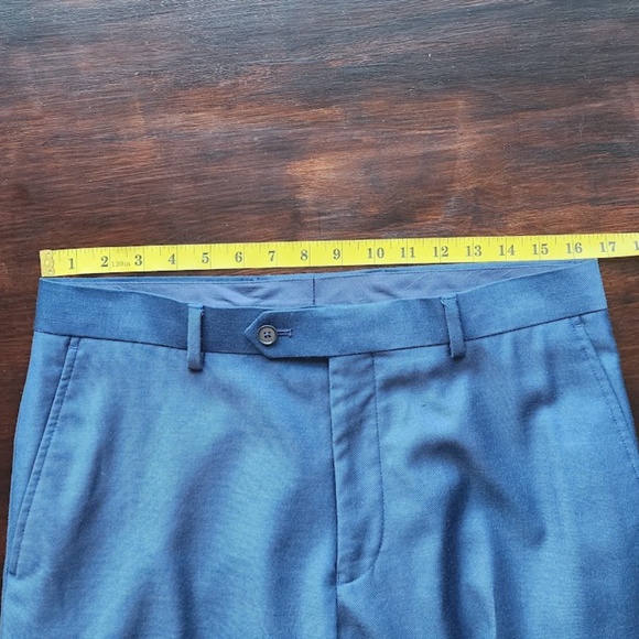 Charles Tyrwhitt 100% Wool Dress Pants Size 32 - Picture 5 of 6